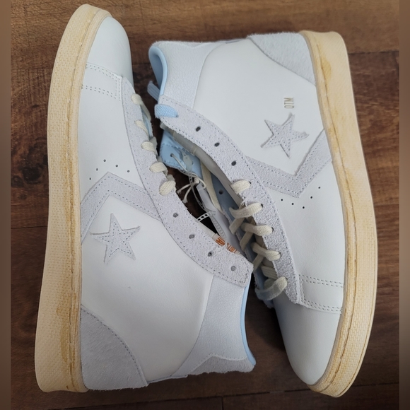 Converse Chase the Drip x PJ Tucker Pro Leather High Mens Size 9 “OUT THA MUD - Picture 5 of 10